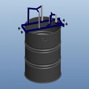 Dual Bucket Scraping Rack